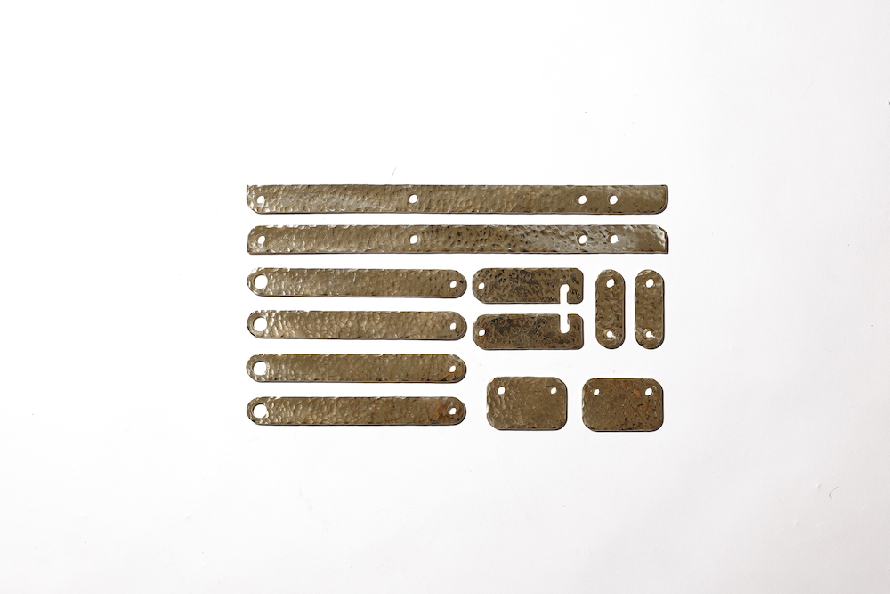 新品】oldmountain brass tsuchime MOLDS 槌目（新品