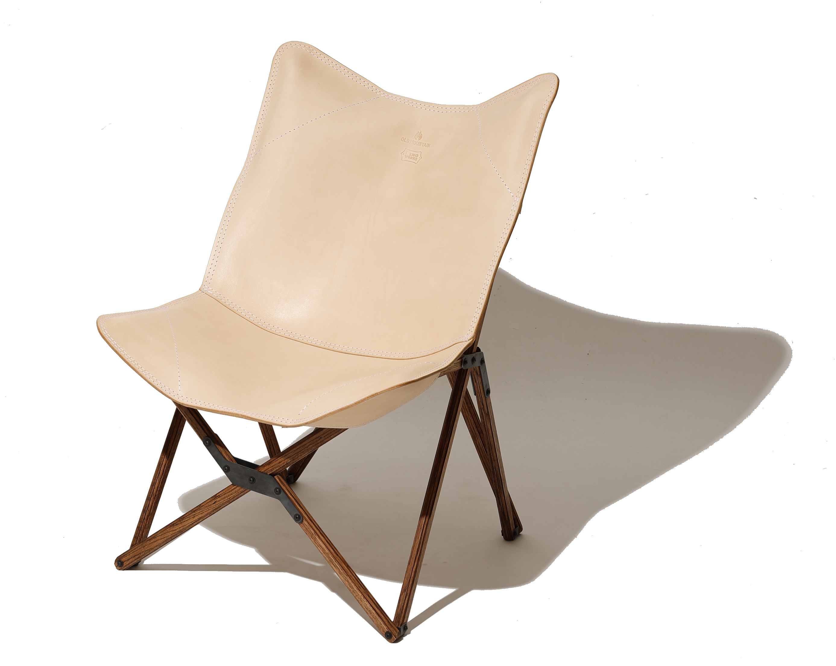 OLD MOUNTAIN OLD FOLDING CHAIR TOKOラクダ革 GO OUT Online OLD MOUNTAINジャック企画 [ピノワークス×オールド